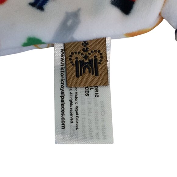 Historic Royal Palaces White Bear Lovey Security Blanket Knots Big Ben London - Picture 4 of 7